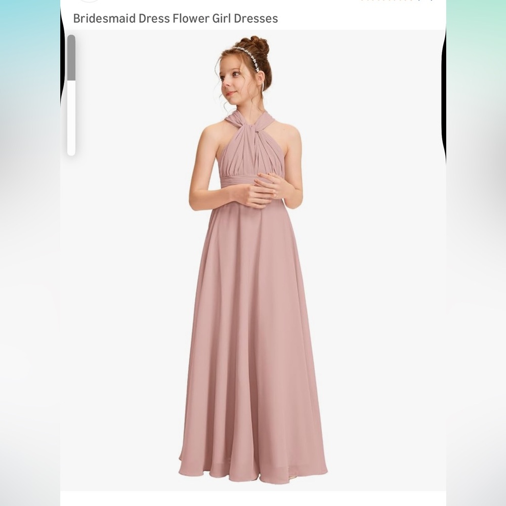 JJs House Pink Kids Formal Dress